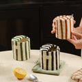Striped Ceramic Mug
