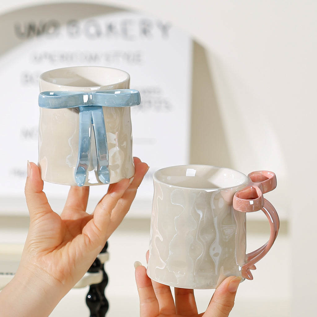 Bow Charm Ceramic Mug